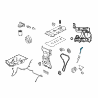 OEM 2011 Ford Ranger Dipstick Diagram - 1L5Z-6750-AA