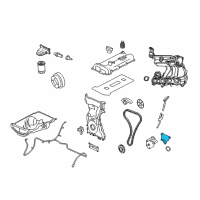 OEM 2008 Ford Ranger Oil Pump Gasket Diagram - 1S7Z-6659-AA