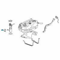 OEM Saturn Fuel Gauge Sending Unit Diagram - 15867653