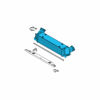 OEM 2010 BMW 335d Charge-Air Cooler Diagram - 17-51-7-800-682