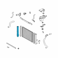 OEM 2010 Lexus HS250h Tank, Upper Diagram - 16441-28580