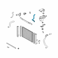 OEM 2012 Lexus HS250h Hose, Water By-Pass, NO.2 Diagram - 16264-28150