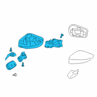 OEM 2015 Scion FR-S Mirror Assembly Diagram - SU003-07479