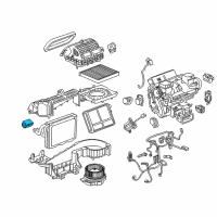 OEM 2019 Cadillac CT6 Expansion Valve Diagram - 84055932