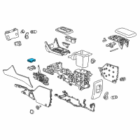 OEM 2018 GMC Yukon XL Antitheft Module Diagram - 84490388