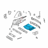 OEM 2009 BMW X3 Trunk Floor Diagram - 41-00-3-449-737