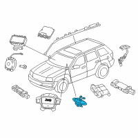 OEM Jeep Grand Cherokee Module-Steering Control Diagram - 68241522AC