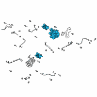 OEM Lincoln Turbocharger Diagram - JL7Z-6K682-B