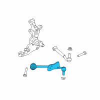 OEM 2019 Ford Mustang Front Lower Control Arm Diagram - FR3Z-3079-B