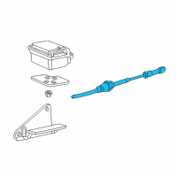 OEM Lincoln Actuator Diagram - 2C5Z-9A825-AA