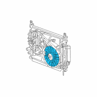 OEM 2017 Dodge Charger Fan-Cooling Diagram - 5137713AA