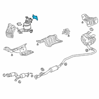 OEM 2019 Honda Insight Gasket, Converter (Nippon LEAkless) Diagram - 18115-5R0-004