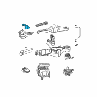 OEM 2001 Dodge Caravan Tube-Heater Core Diagram - 4885520AA