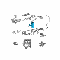 OEM 2001 Dodge Caravan EVAPORATR-Air Conditioning Diagram - 5019217AG