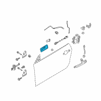 OEM Ford Mustang Handle, Inside Diagram - AR3Z-6322601-DB