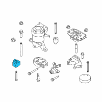 OEM 2016 Lincoln MKZ Damper Diagram - K2GZ-6F028-A