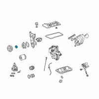OEM Toyota Prius AWD-e Front Cover Seal Diagram - 90311-A0018