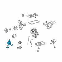 OEM Filter Housing Diagram - 15609-0T060