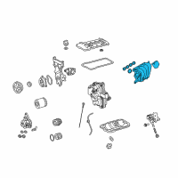 OEM 2021 Toyota C-HR Intake Manifold Diagram - 17120-0T080