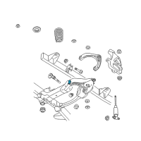 OEM 2012 Ram 3500 BUSHING-Control Arm Diagram - 52121521AC