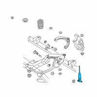 OEM 2013 Ram 3500 ABSORBER Pkg-Suspension Diagram - 68057367AC