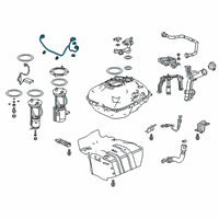 OEM 2021 Honda Clarity Sub-Wire, Ftcv Diagram - 32171-TRW-A00