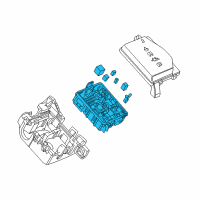 OEM 2019 Chevrolet Bolt EV Relay Box Diagram - 42500363