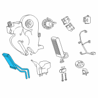 OEM Dodge Core-Heater Diagram - 68089097AA