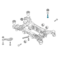 OEM 2019 Kia Stinger Bolt Diagram - 1140410906K