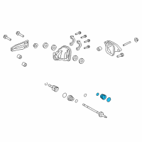 OEM Lincoln Outer Boot Diagram - 9L1Z-4A331-B