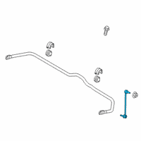 OEM 2022 Hyundai Palisade Link Assembly-Front Stabilizer Diagram - 54830-S8000