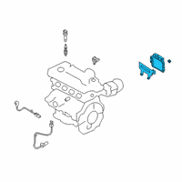 OEM 2022 Kia Forte ELECTRONIC CONTROL U Diagram - 391182B989