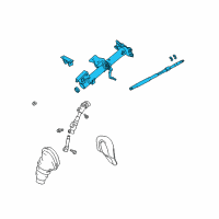 OEM 2005 Toyota Celica Column Assembly Diagram - 45250-2G331