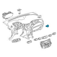 OEM 2015 Buick LaCrosse Power Switch Diagram - 42742108