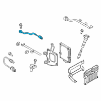 OEM Hyundai Santa Fe XL Sensor-Knock, RH Diagram - 39320-3C300