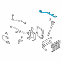 OEM 2017 Hyundai Santa Fe Harness-Ignition Coil Diagram - 39610-3C500