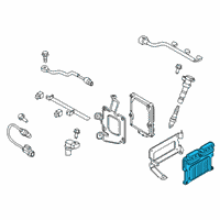 OEM Hyundai Engine Control Module Unit Diagram - 39100-3CDN0