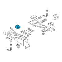 OEM 2009 BMW M6 Controller Diagram - 65-82-9-240-958
