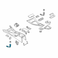 OEM 2006 BMW 325xi Plug-In Socket With Plug Diagram - 61-34-6-947-184