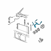 OEM Ford F-250 Hose & Tube Assembly Diagram - JU2Z19D734J