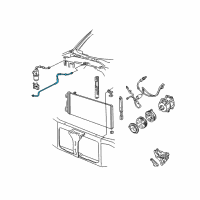 OEM 2002 Ford F-150 AC Hoses Diagram - 6L3Z-19837-CA