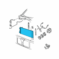 OEM 1997 Ford F-250 Condenser Diagram - 6L3Z-19712-BB