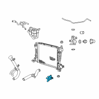 OEM 2005 Lincoln LS Auxiliary Pump Diagram - 5W4Z-18D473-A