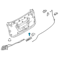 OEM 2019 BMW 640i xDrive Gran Turismo CHEESE HEAD SCREW SELF-LOCKI Diagram - 07-14-9-227-851
