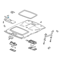 OEM Acura RL Bulb, Lamp Diagram - 34273-SW5-003