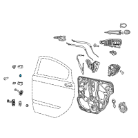 OEM Jeep Renegade Screw-HEXAGON FLANGE Head Diagram - 6510235AA