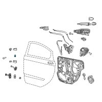 OEM 2017 Jeep Renegade Screw-HEXAGON FLANGE Head Diagram - 6510235AA