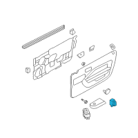 OEM 2006 Ford Mustang Lock Switch Diagram - 4R3Z-14028-AAA