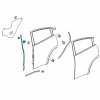 OEM Honda HR-V SUB-SEAL, RR Diagram - 72825-T7A-305