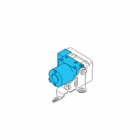 OEM Jeep Liberty Anti-Lock Brake Control Module Diagram - 5140731AA